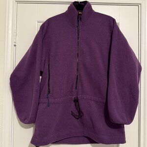 Vintage REI Men's Large Purple Fleece Pullover